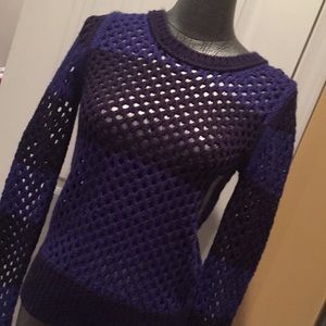 Size small brand new sweater shades of blue